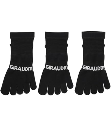 Amazon.co.jp: ジローム（GIRAUDM） クール 5本指ソックス 3足組 25